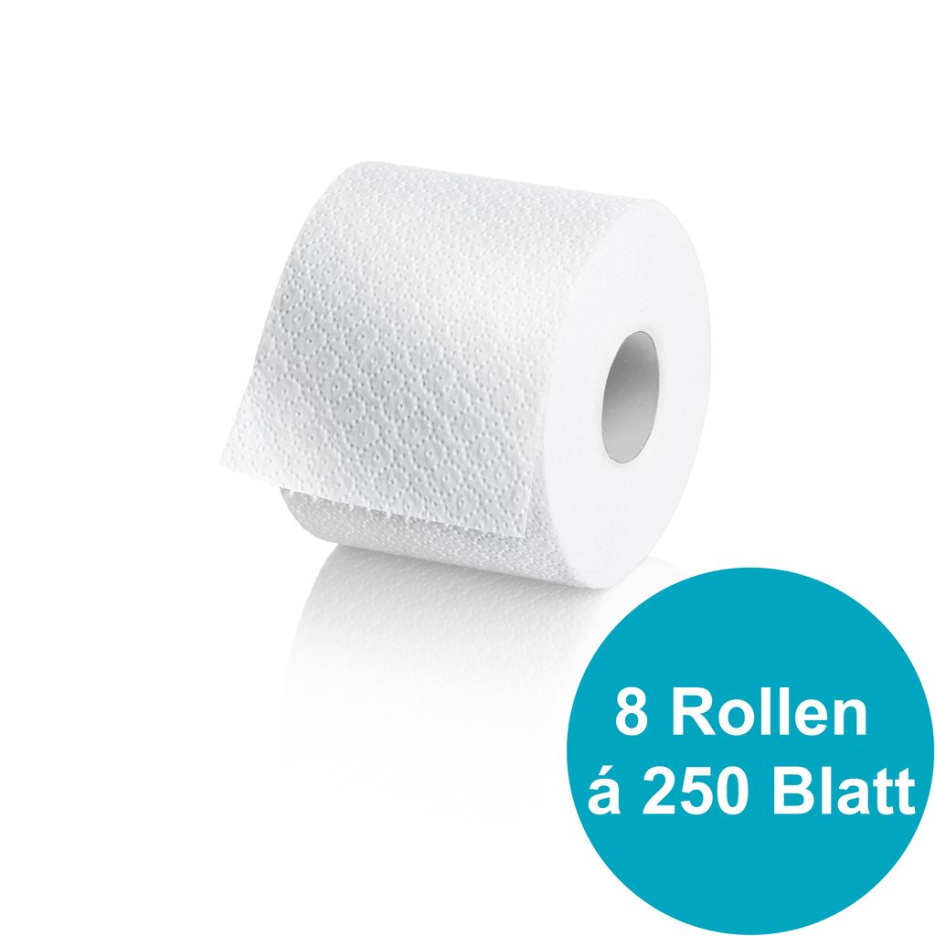 weiß 2-lagig wepa 028700 Einzelblatt-Toilettenpapier Super Soft