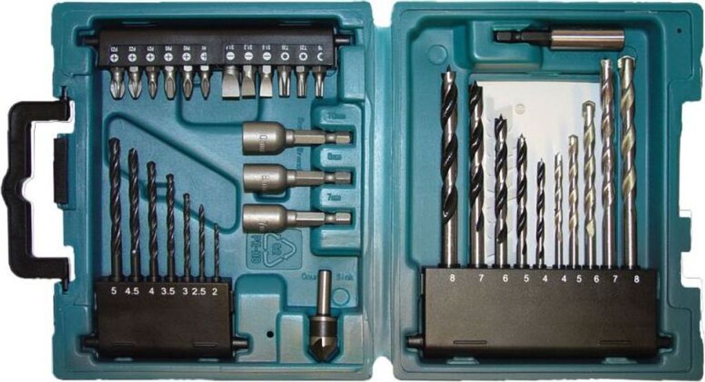 Makita D-36980, Nerezová ocel, 34 nástroje/nástrojů Obrázek produktu 