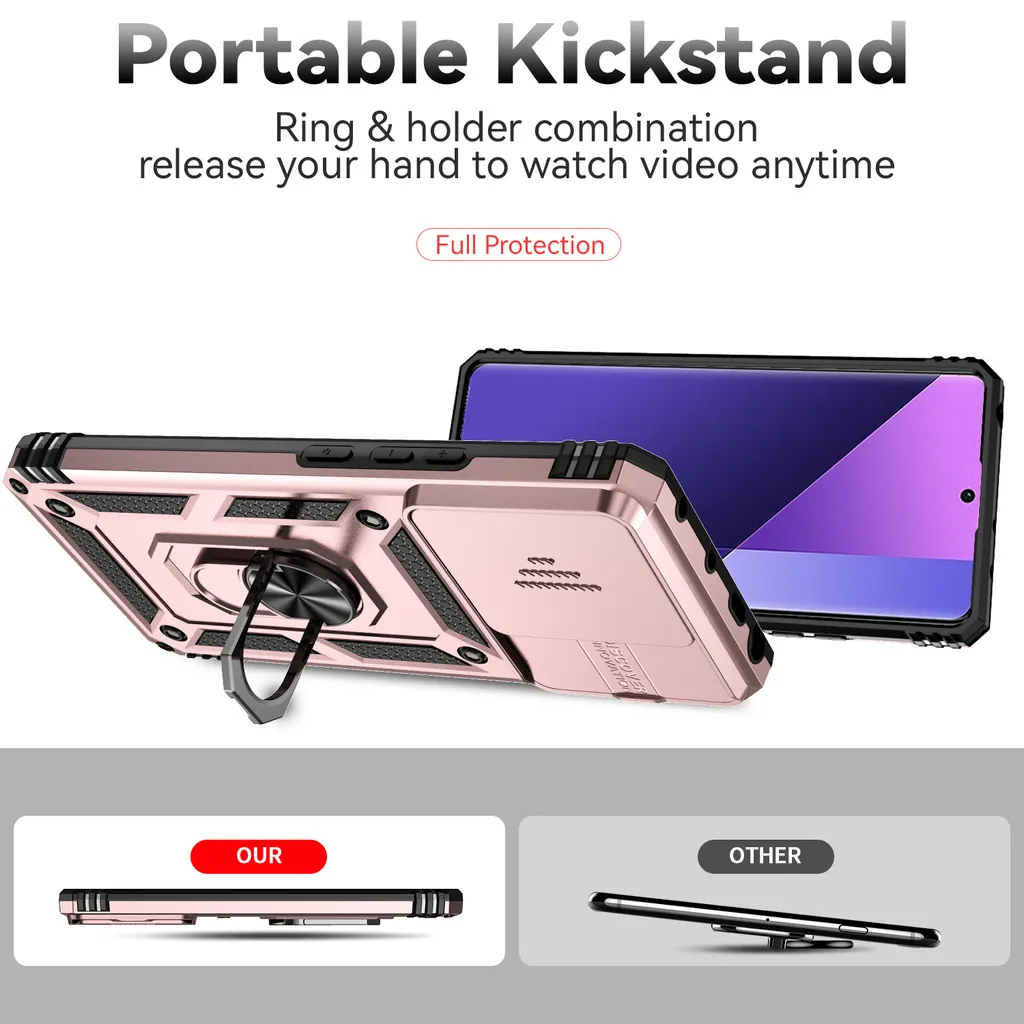 IMAK - Cover Anti-urto Per Xiaomi Redmi Note 13 Pro Plus Angoli