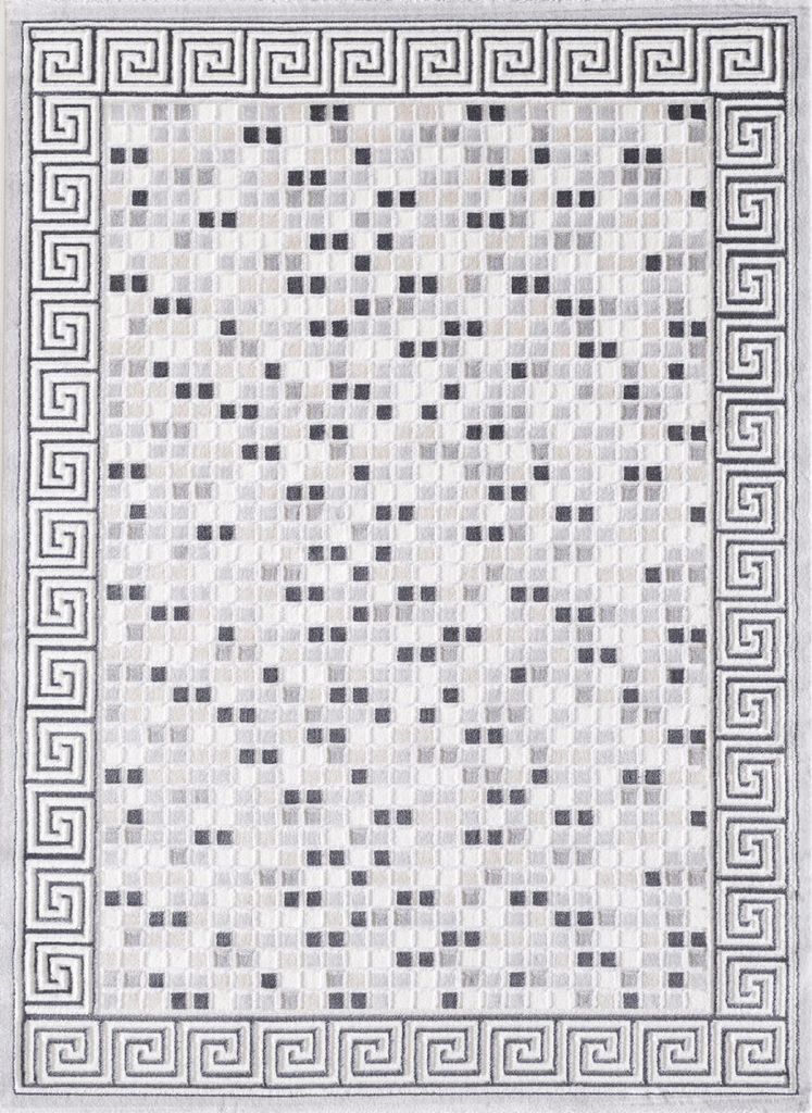 Designer-Teppich HARMONY, Sanat 3207 hellgrau , Größe: 80 x 300 cm