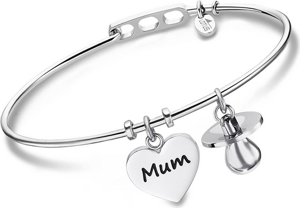 LOTUS Style Charms Armreif Damen LS2036-2/1 Edelstahl silber Schmuck D2JLS2036-2-1