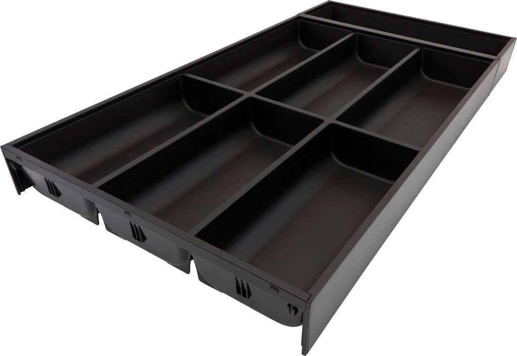 BLUM AMBIA-LINE Besteckeinsatz NL600mm,B300mm, Stahl carbonschwarz