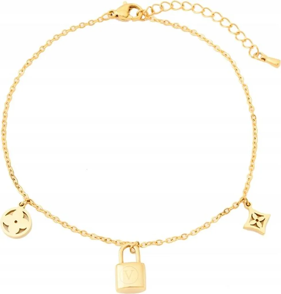 Cavigliera Oro Minimal Acciaio Inossidabile: Classe Quotidiana Donna - 9