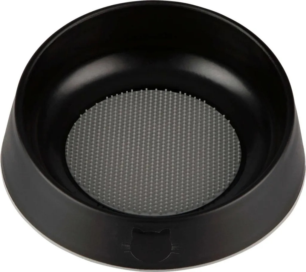 LickiMat OH Bowl Chat Noir - Gamelle Anti-Glouton et Hygiène de Langue