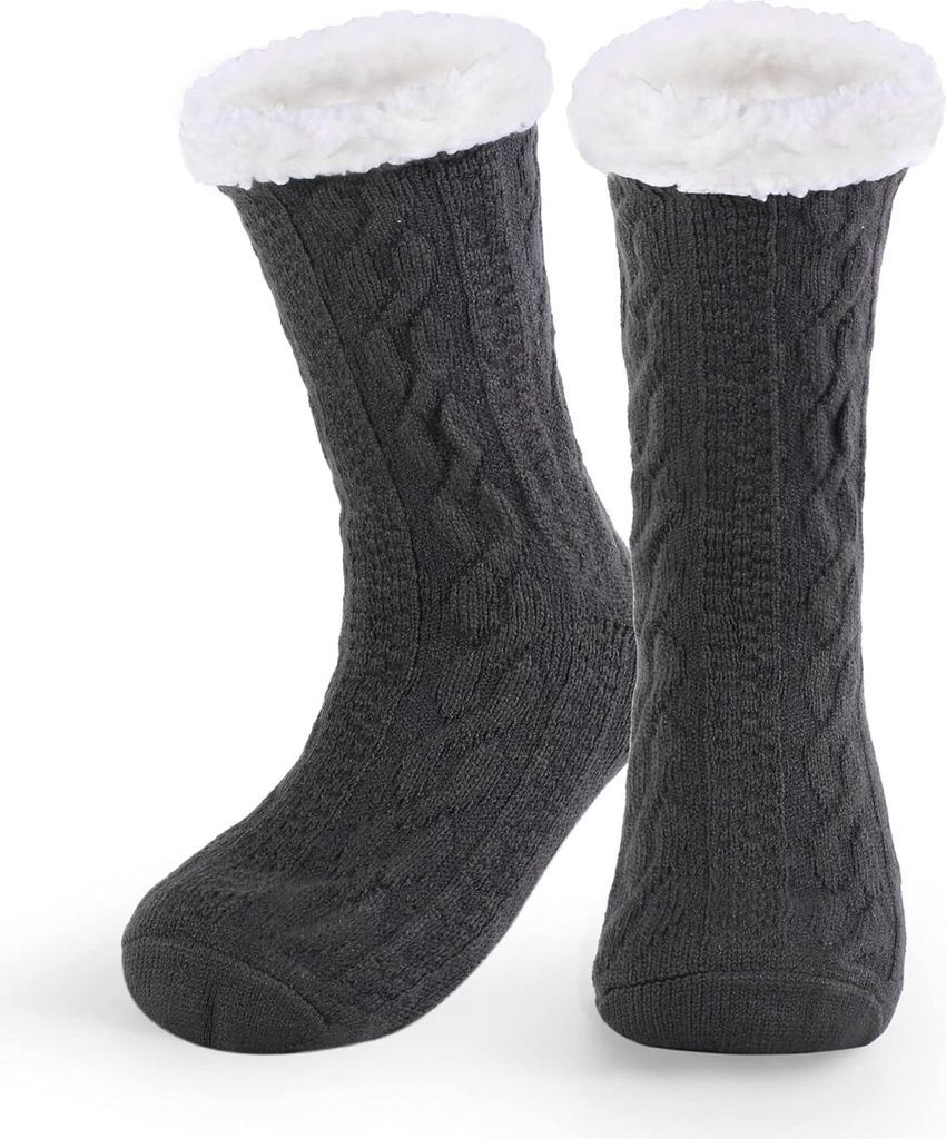 Hausschuhe Socken Herren Stoppersocken Wollsocken Produktbild 