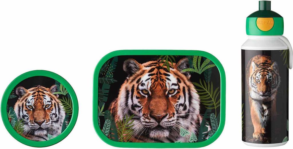 Mepal CAMPUS Lunchset Wild Tiger 3-teilig
