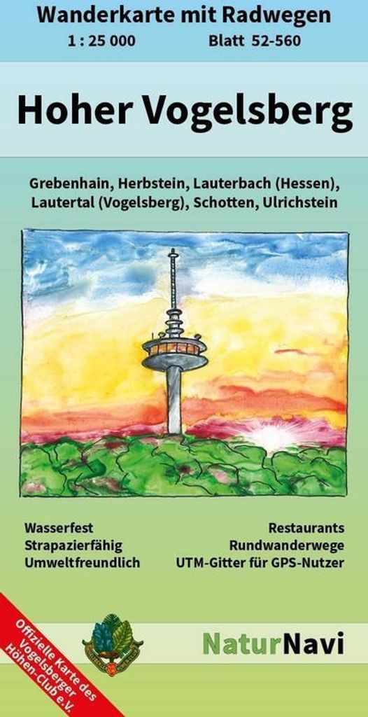 Hoher Vogelsberg 1 : 25 000
