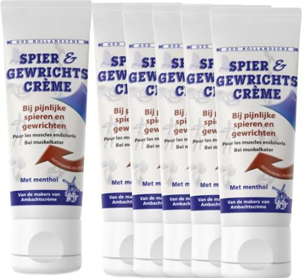 Muskel creme- und Gelenk creme, Muskelcreme, Gelenkcreme 6 Tuben à 140 ml