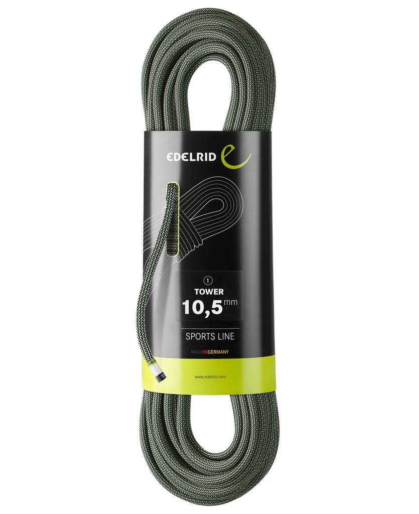 Tower 10,5mm Seile, pebbles, 60m - edelrid