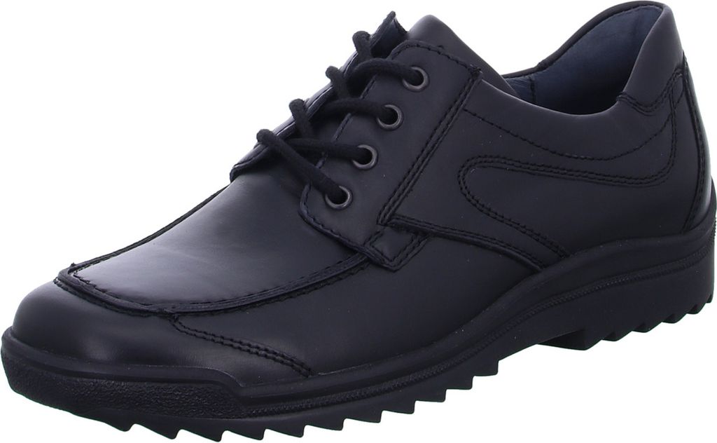 Waldläufer Schnürhalbschuh mit Mehrweite Freizeit (sportlicher Boden) Hendrik
