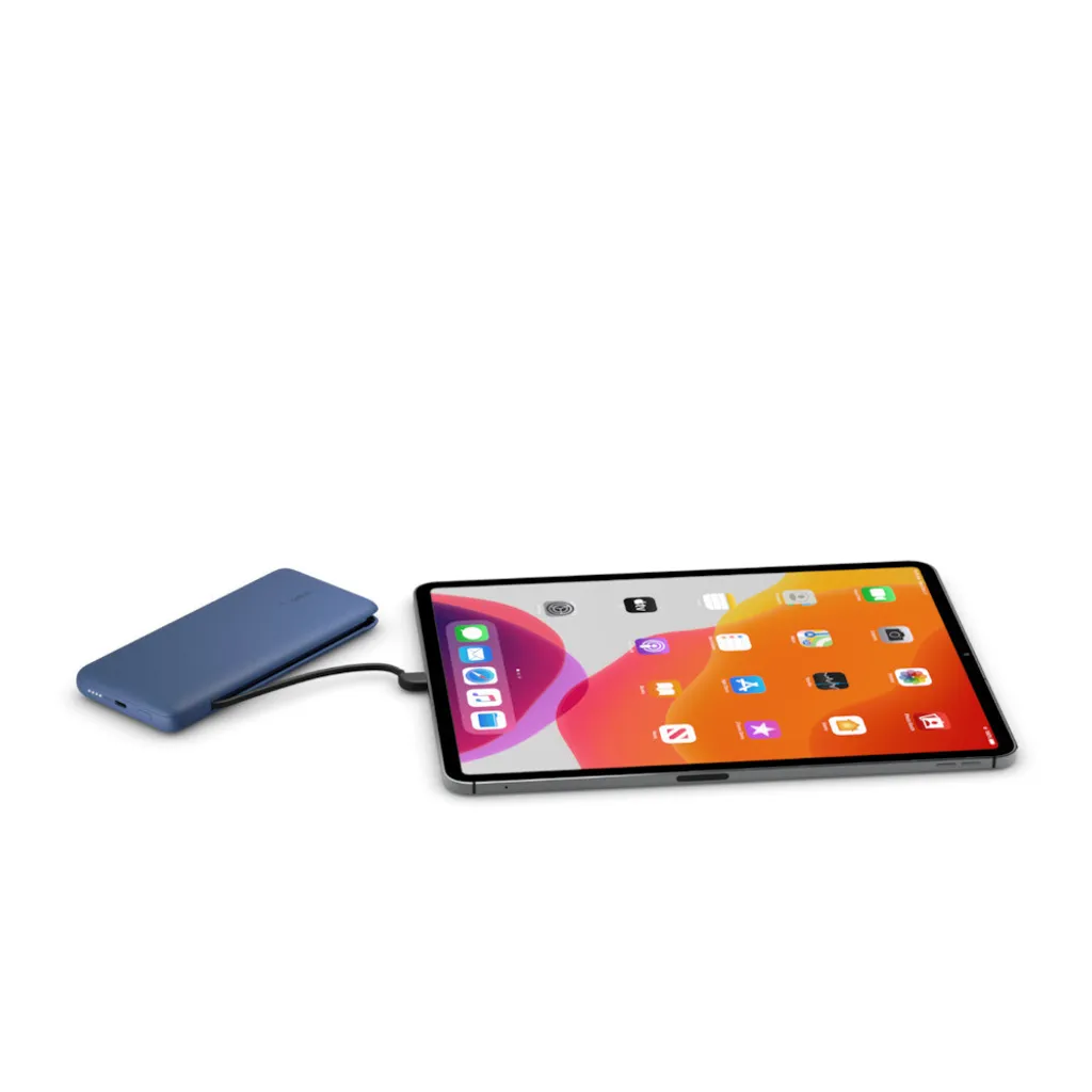 Batterie de secours Belkin 10.000mAh 18W pour iPhone et Android Bleu