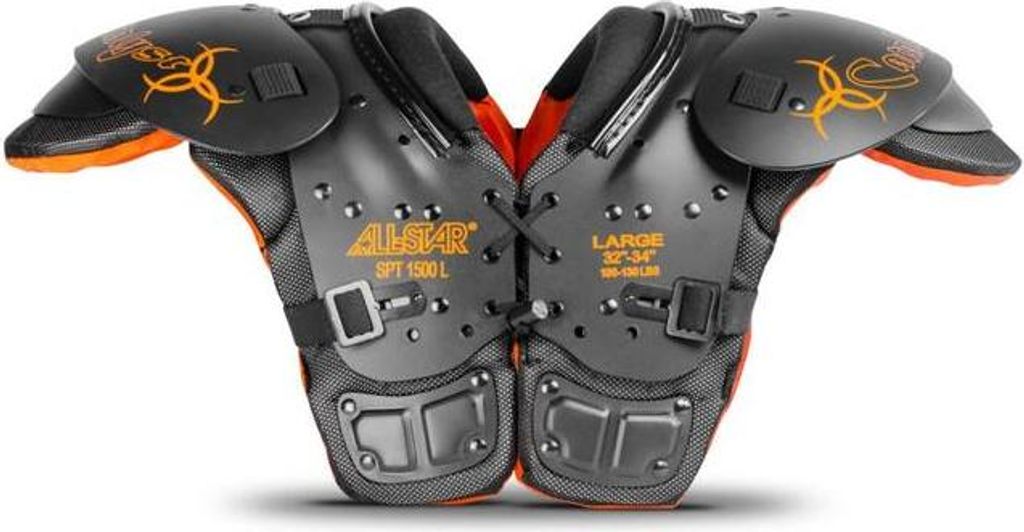 All Star American Football Schulter Pads | Größe M (Jugend)