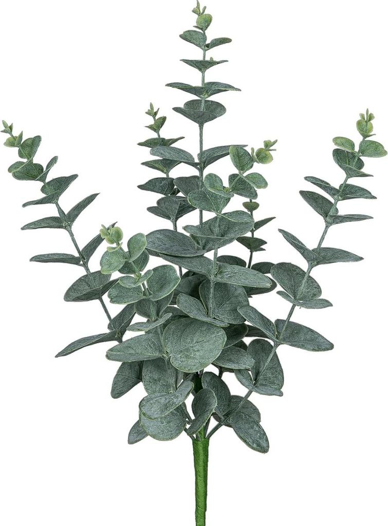 GASPER Eukalyptusbusch Grau/Grün 46 cm - Kunstpflanzen