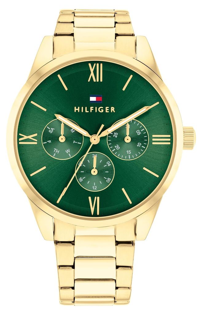 Tommy Hilfiger Multi Zifferblatt Quarz Uhr für Damen mit Produktbild 