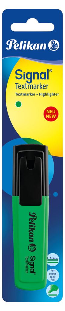 Pelikan Textmarker Signal /B leuchtgrün Blister