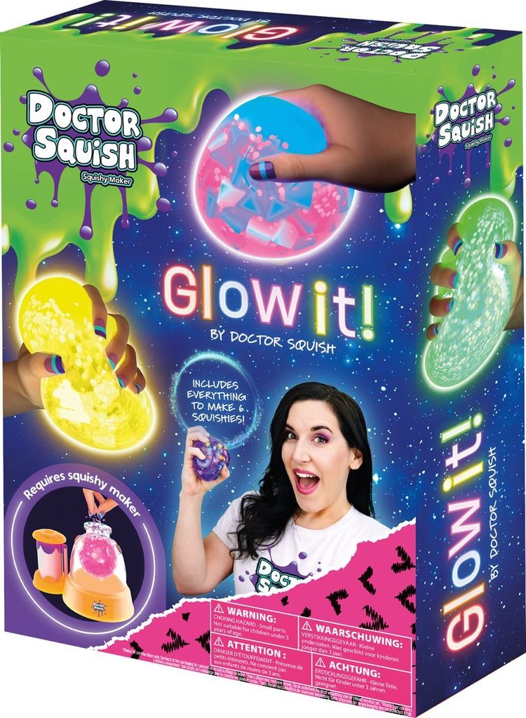 Doctor Squish Glow It! By Refill, Squishy, 8 Jahr(e), Produktbild 