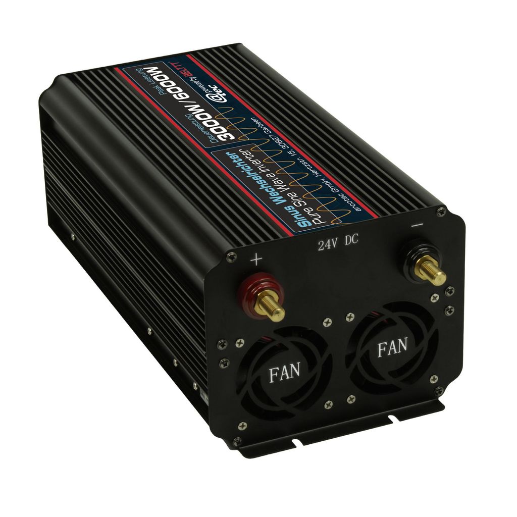 Reiner Sinus Spannungswechsler – 24V 3000W Produktbild 