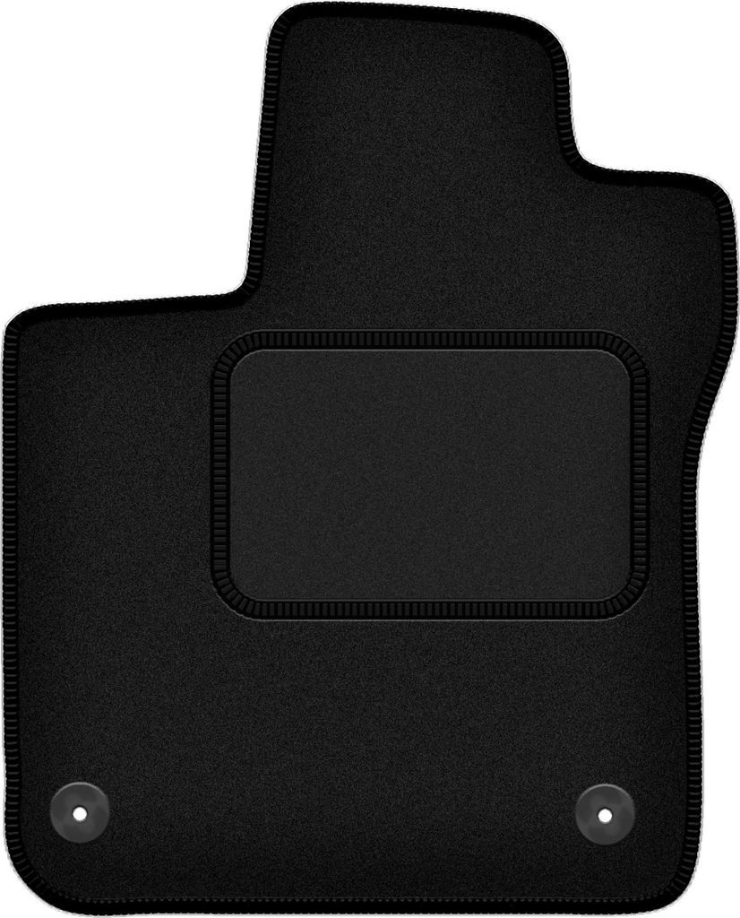 Fahrermatte schwarz für: Smart ForFour II Fließheck (2014-)