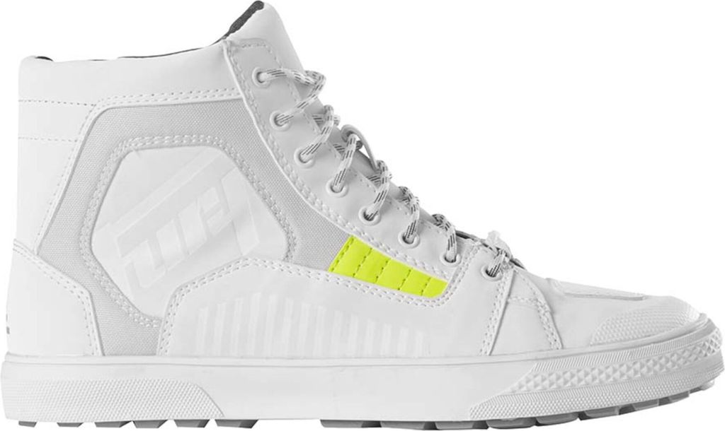 Furygan Sacramento D3O Motorradschuhe, weiß/grau/gelb, 44