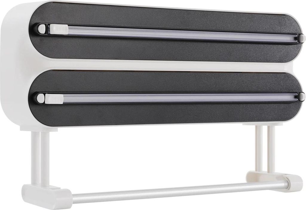 Portarotolo 3 in 1 da parete - Dispenser per pellicola Immagine del prodotto 