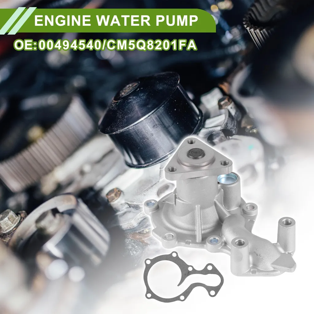 Pompe à Eau de Refroidissement Ford C-MAX Kit Complet CM5Q8201FA No.00494540