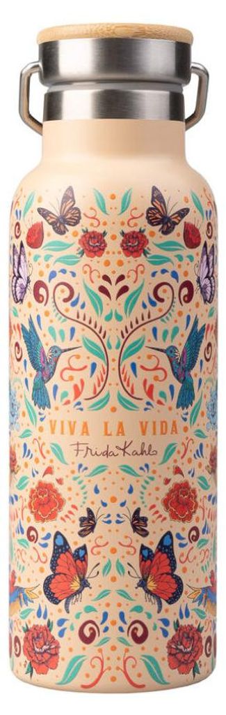 Frida Kahlo Long Live Life Edelstahlflasche 500ml Produktbild 