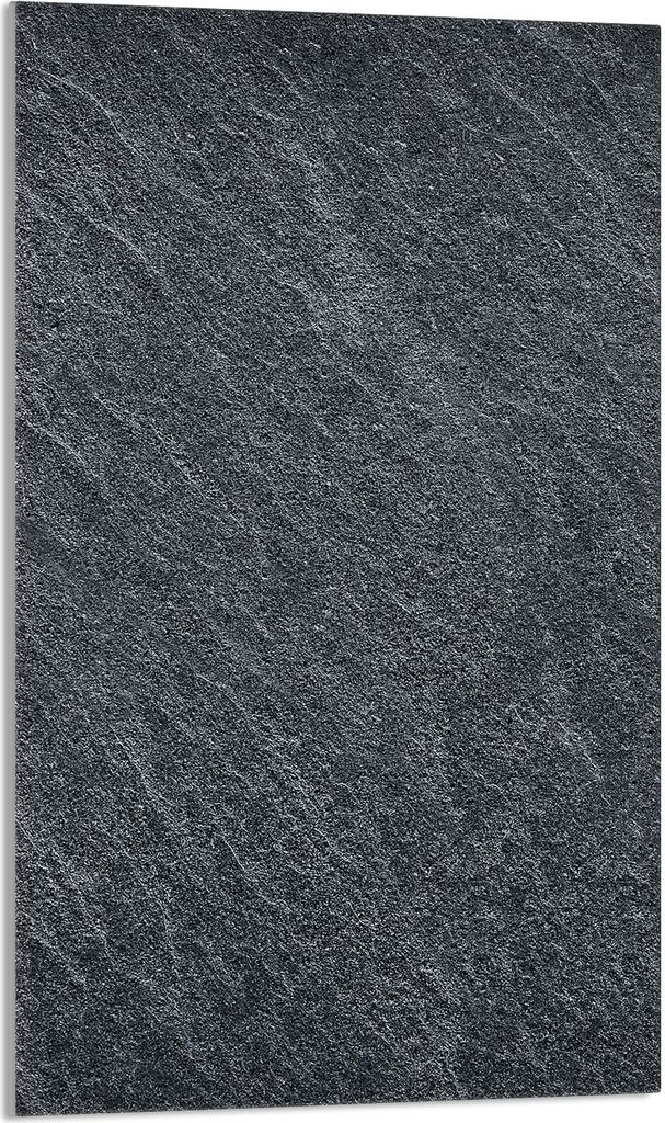Herdabdeckplatte 30x52 Glaskeramikkochfeld Abdeckung Spritzschutz Glasplatte Deko Schneidebrett, Schiefer Grau