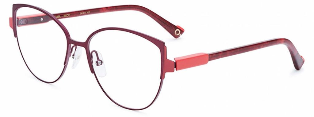 Etnia Barcelona AMALIA 54O SHINY RED 53/16/142 Uni Brillen
