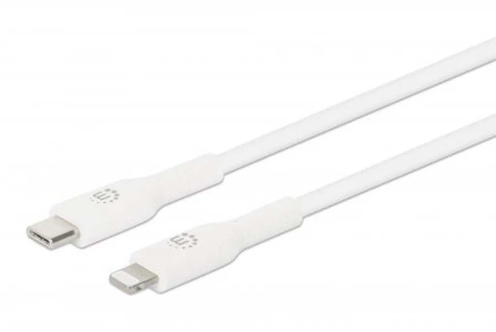 Cavo Manhattan 394505 USB-C a Lightning 0,5m Bianco Certificato MFi