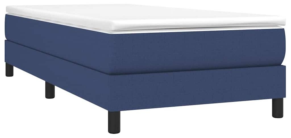 vidaXL Boxspring rám postele modrý 90x200 cm látka Obrázok produktu 