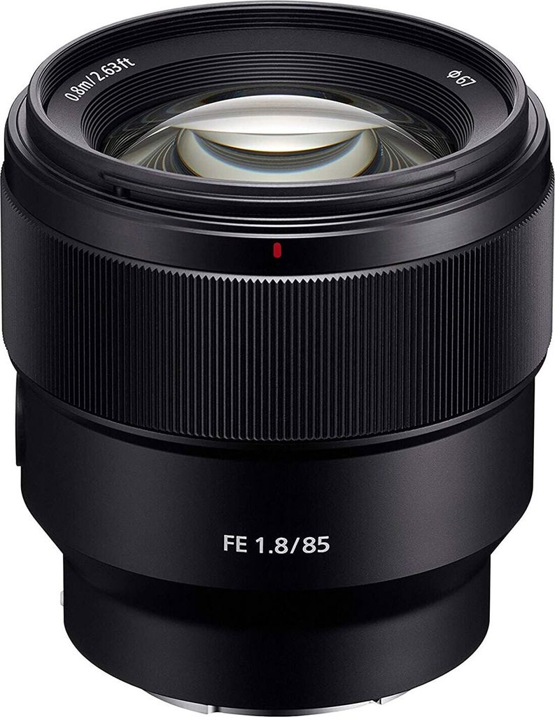 SONY SEL-FE 85mm f/1.8 Objektiv Produktbild 