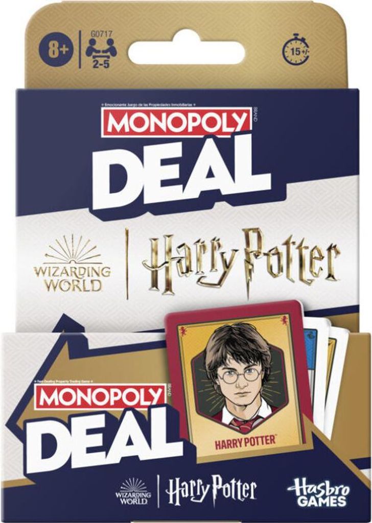 Spanisches Harry Potter Monopoly Deal-Spiel