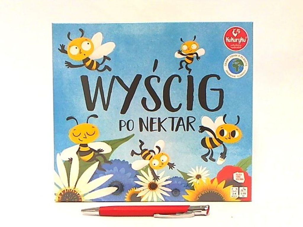 Kukuryku Spiel Rennen um Nektar