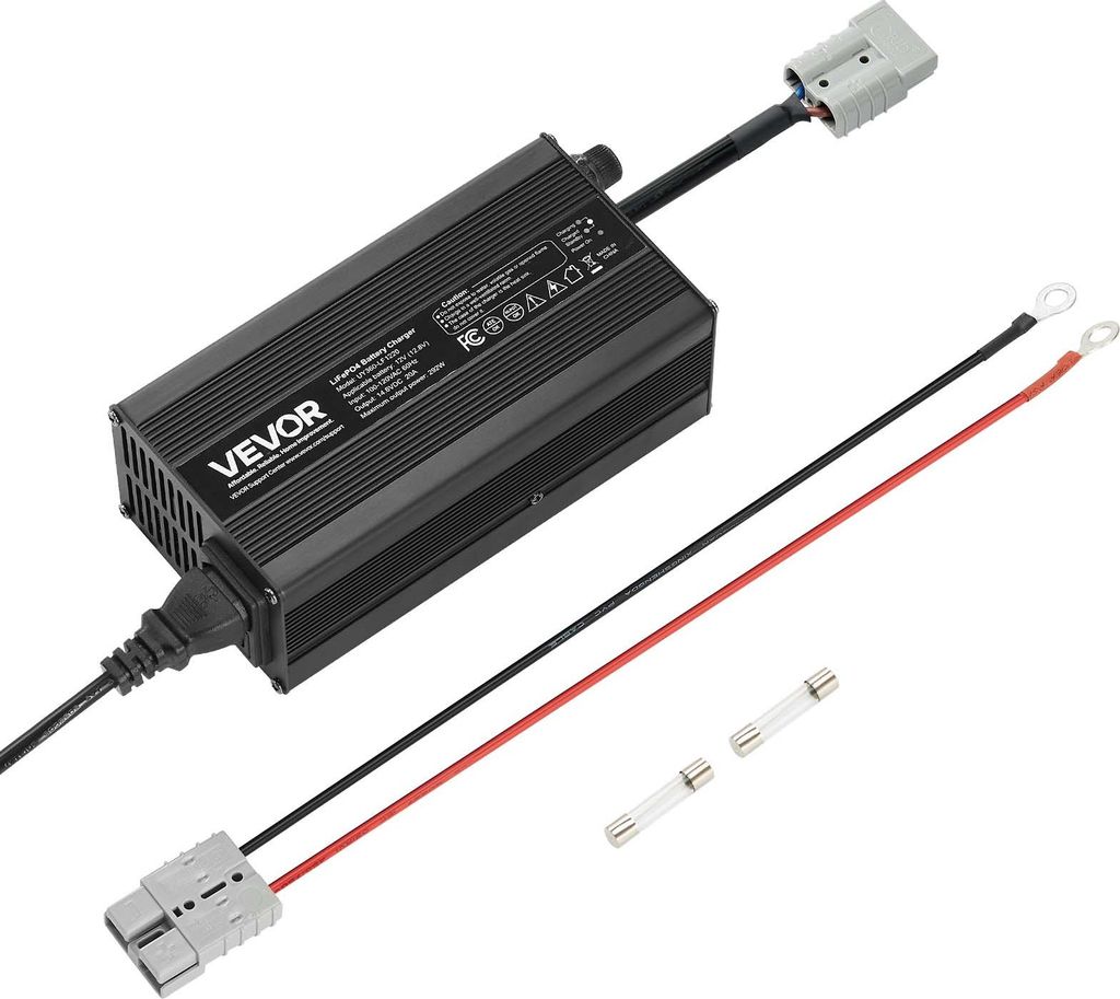VEVOR 12 V 20 A nabíjačka batérií, 14,6 V, jednosmerné Obrázok produktu 