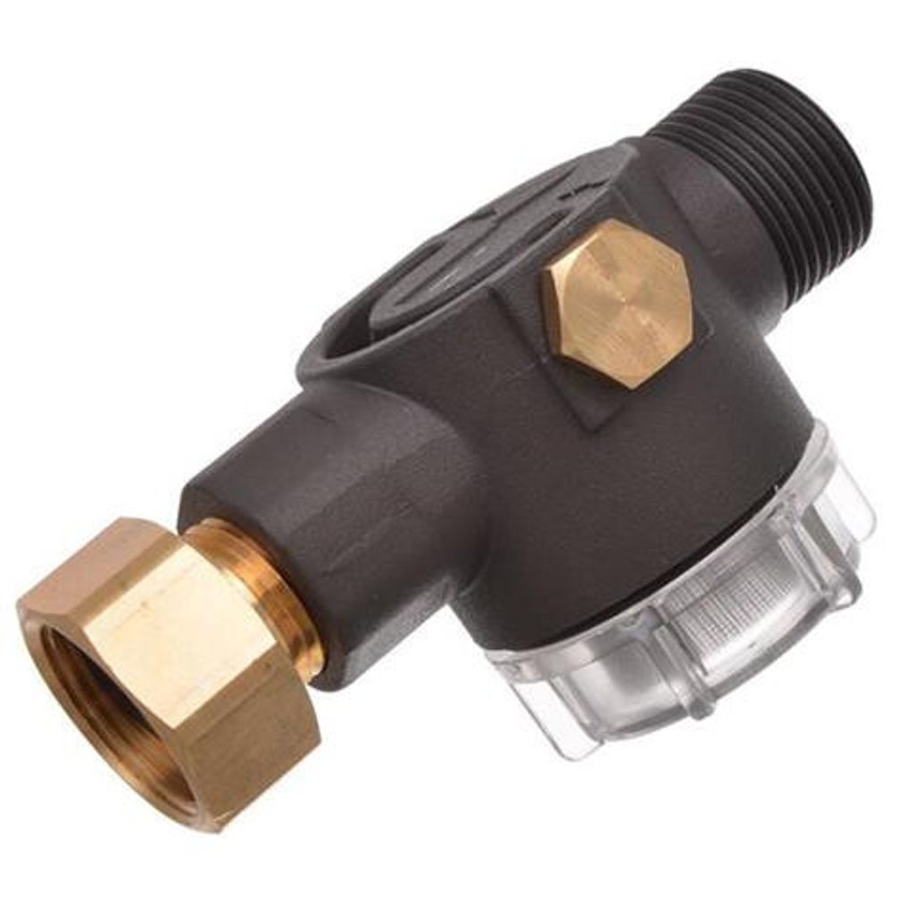 Wasserfilter 3/4 für KRANZLE Karcher HD-Waschanlage HDS K2-K7 mit METALLBRIEF