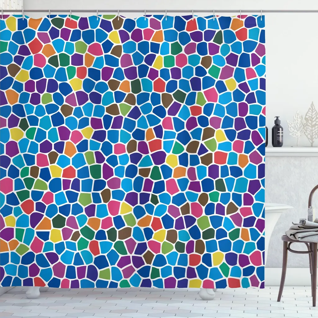 Tenda Doccia ABAKUHAUS Effetto Vetro | Benessere e Colore in Bagno