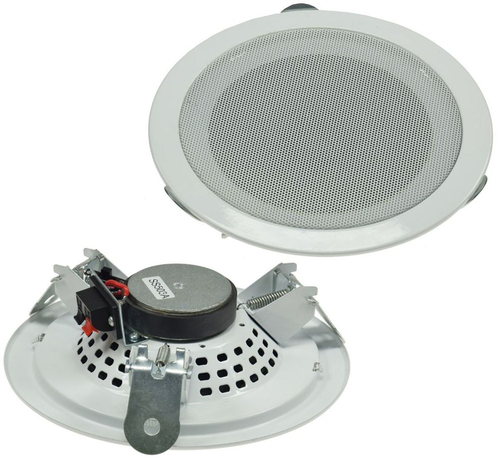 ChiliTec vstavaný reproduktor CTE-18w, biely Ø 179 mm, 80 Obrázok produktu 