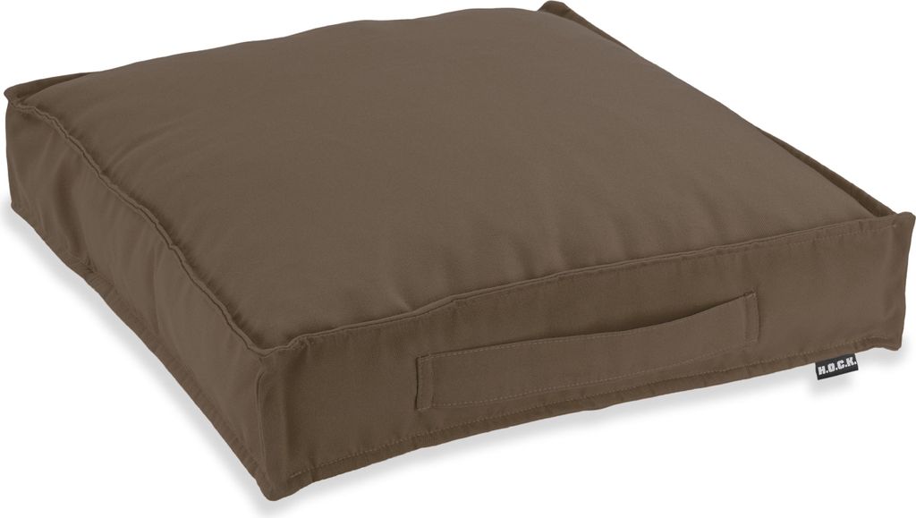 H.O.C.K. Classic Uni Outdoor Matratzenkissen 50x50x10cm tabacco col. 80
