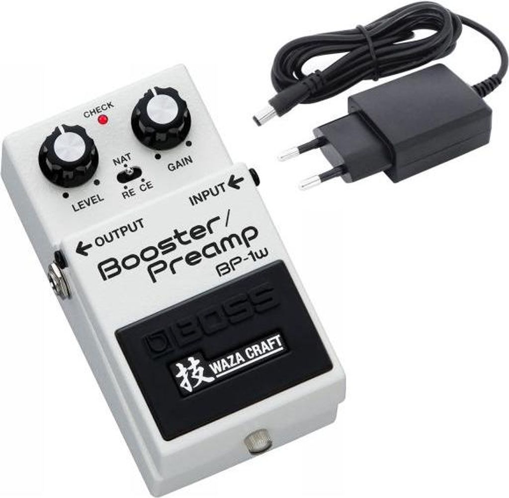 Boss BP-1W Booster Preamp Waza Edition mit Netzteil