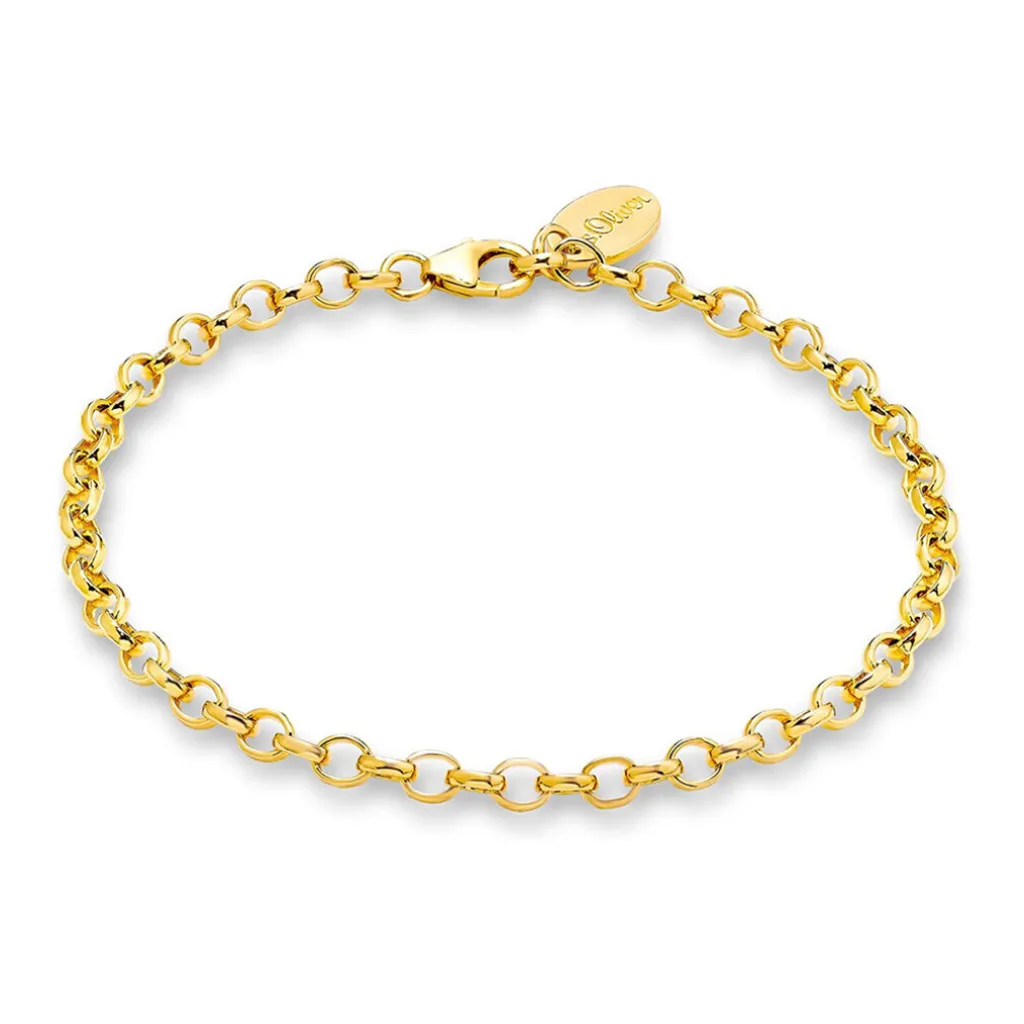s.Oliver Bracciale Donna Argento e Oro SO1180/1 | Idea Regalo Originale