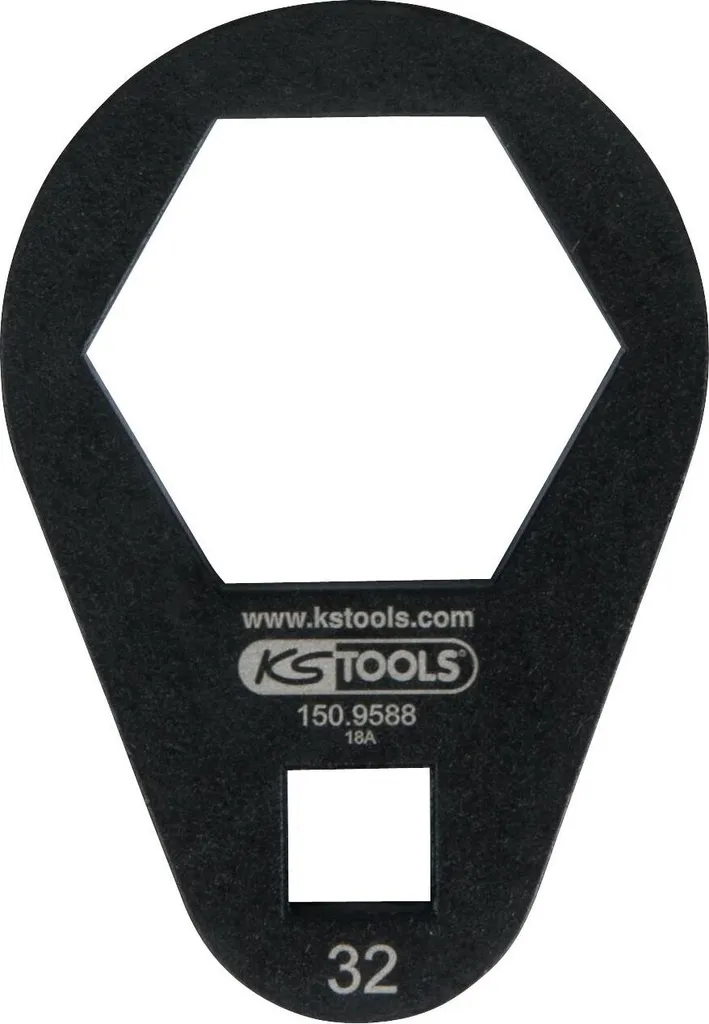 KS TOOLS Chiave combinata 3/8" extra piatta 32 mm - 150.9588