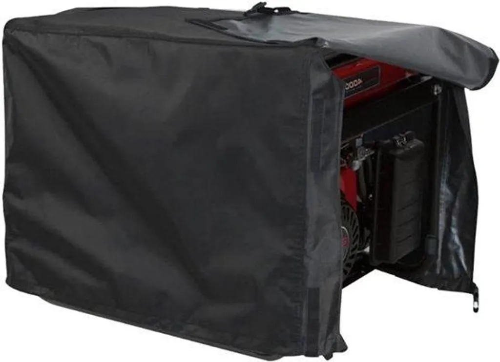 Housse de groupe électrogène indéchirable en tissu oxford noir 210D