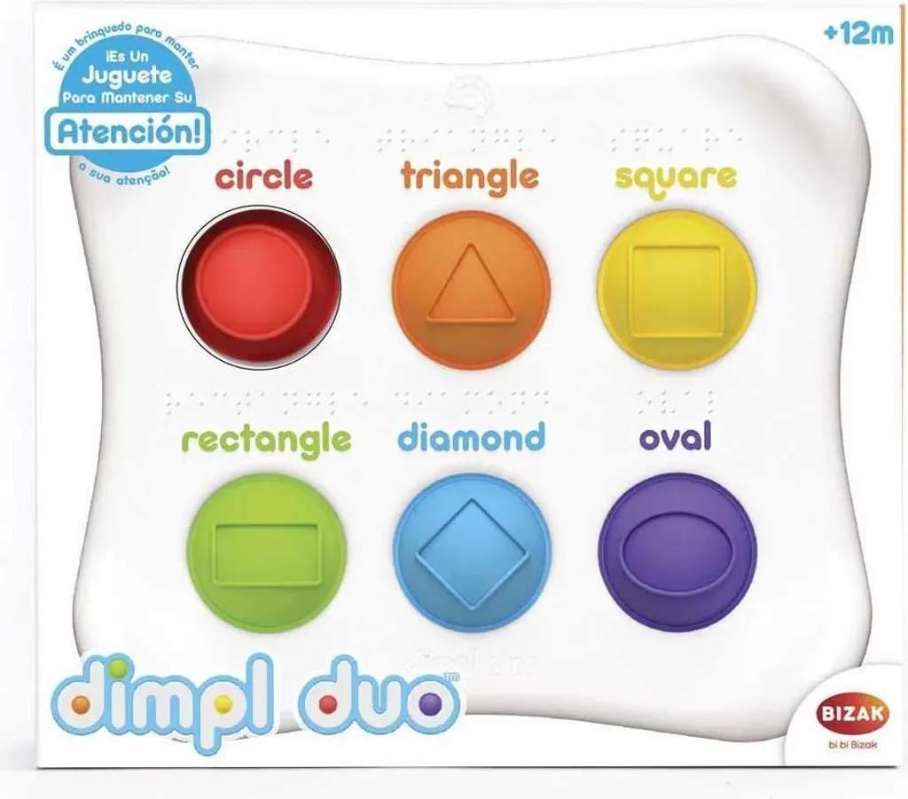 Fat Brain Dimpl Duo : Jouet d'éveil sensoriel et éducatif pour bébés - 7