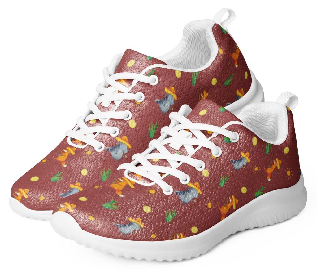 Mr. & Mrs. Panda Sneaker Damen Axolotl Tequila Größe 42 1/2 - Rot - Geschenk, Mexiko, Mexico, Party, trinken, Schwarz, Bunt, Urlaub, Weiß, Laufs...