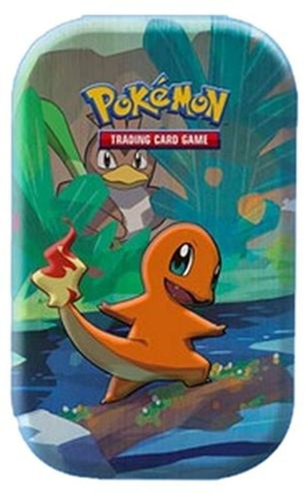 Pokemon Kanto Friends Mini Tins: Charmander Tin German