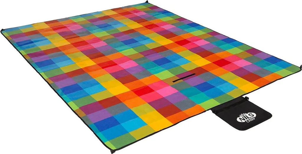 Tapis de pique-nique 250 x 200 cm Multicolore en PE et ALU Résistant