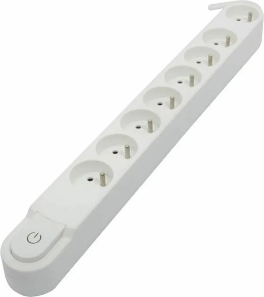 Multiprise 8 prises Chacon 3500W avec terre pour bureau et salon