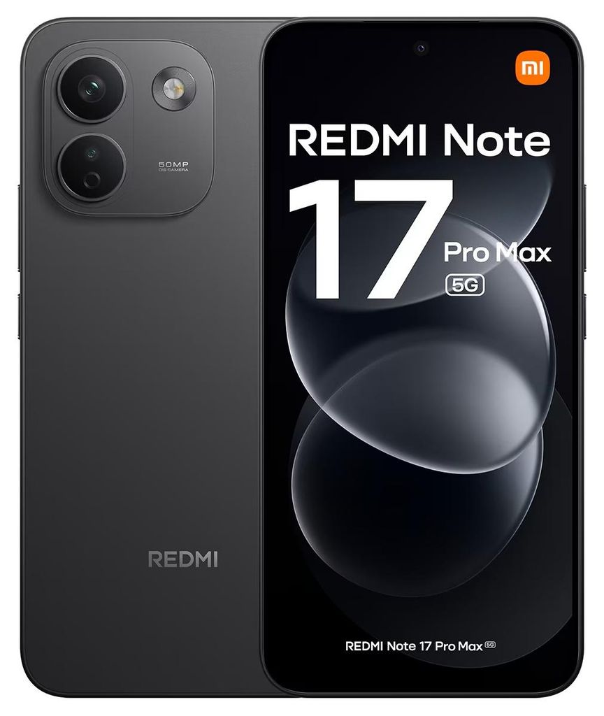 Xiaomi Redmi Note 17 Pro Max 5G 8GB / 512GB - Zwart - Productafbeelding 
