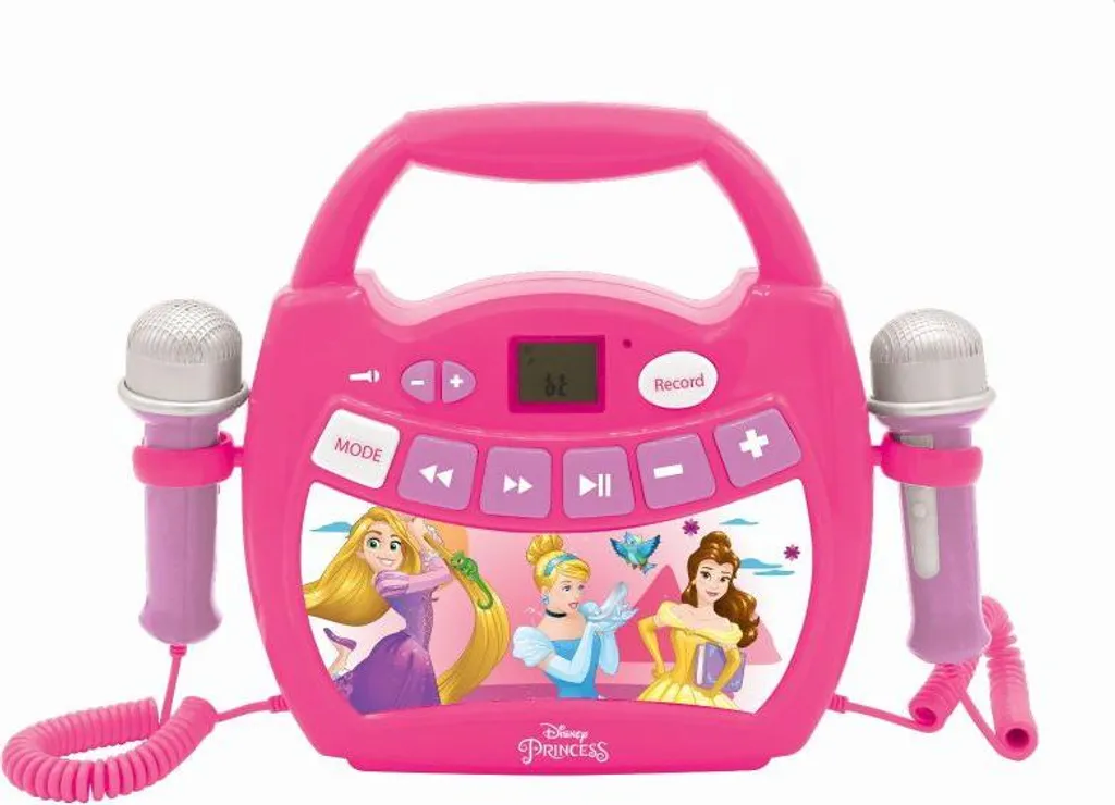 Lexibook MP300DPZ Lecteur Musique Bluetooth Karaoké Disney Princesses
