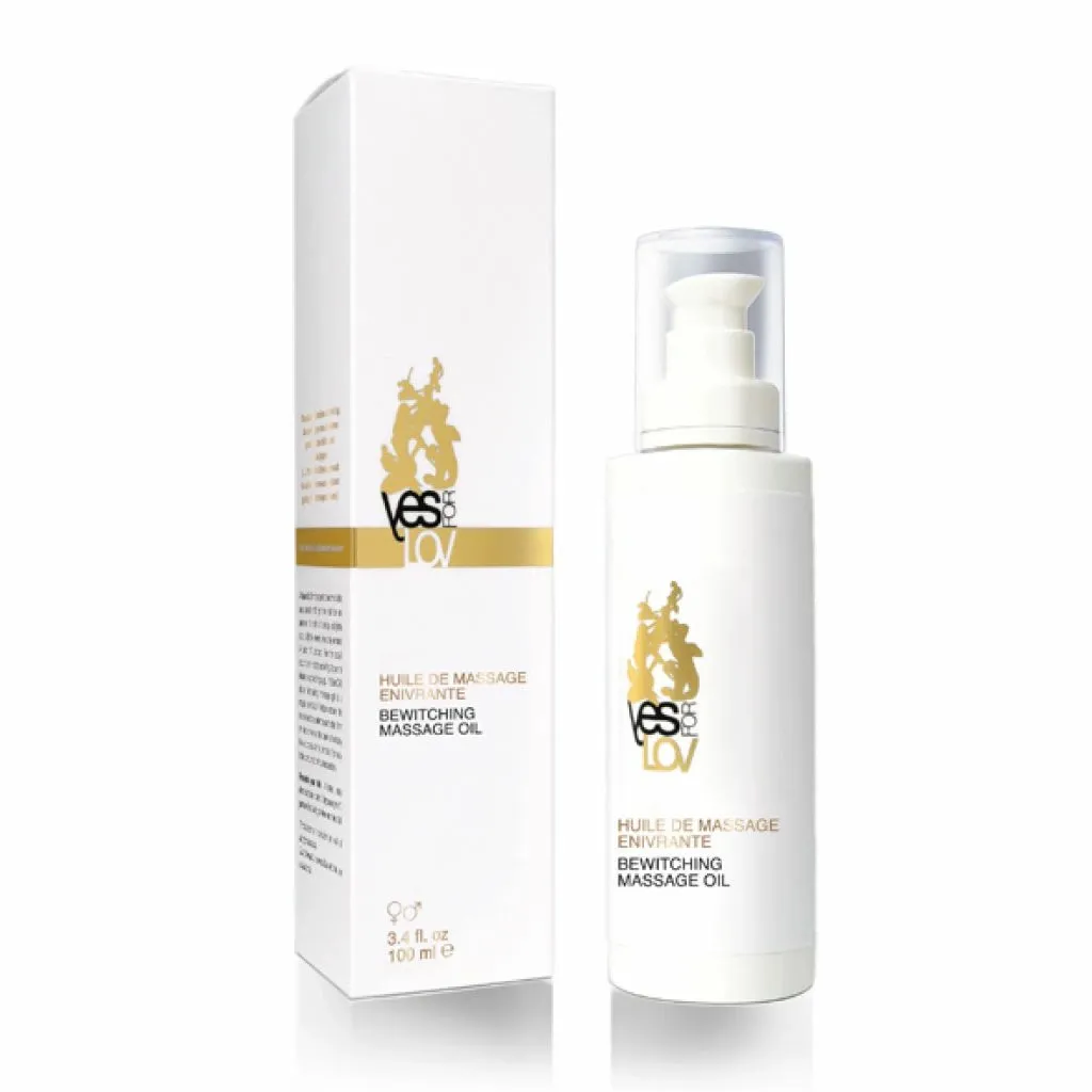 Huile de massage sensuelle 100ml YESforLOV pour un moment de bien-être